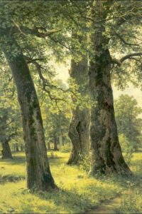 Oaks II by Ivan Shishkin, hand-painted oil painting reproduction