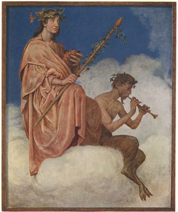 October by Hans Thoma, hand-painted oil painting reproduction
