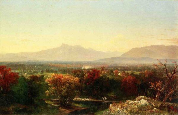 October Day in the White Mountains by John Frederick Kensett, hand-painted oil painting reproduction