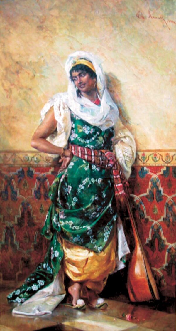 Odalisca II by Theodor Aman, hand-painted oil painting reproduction