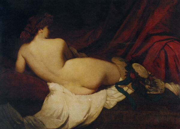 Odalisque by Gabriel Cornelius Ritter von Max, hand-painted oil painting reproduction