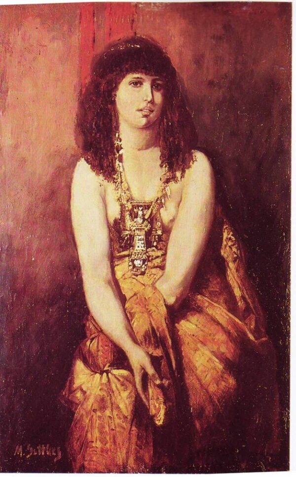 Odalisque by Maurycy Gottlieb, hand-painted oil painting reproduction