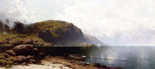 Off Grand Manan by Alfred Thompson Bricher, hand-painted oil painting reproduction