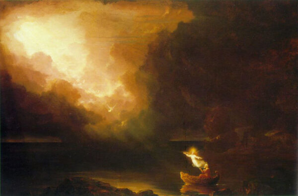Old Age by Thomas Cole, hand-painted oil reproduction