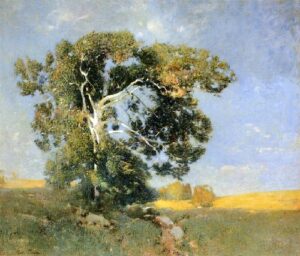 Old Sycamore by Emil Carlsen, hand-painted oil painting reproduction
