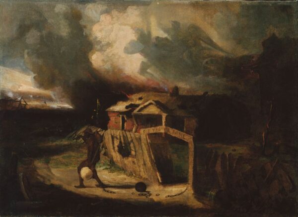 Old Virginia Home by David Gilmour Blythe, hand-painted oil painting reproduction