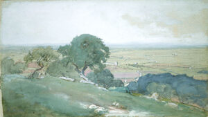 Olive Trees at Tivoli by George Inness