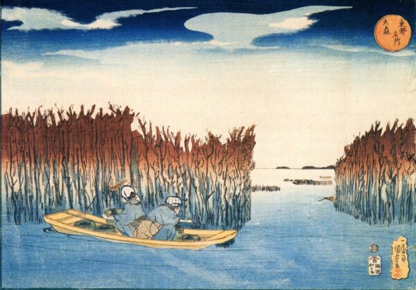 Omori by Utagawa Kuniyoshi, hand-painted oil painting reproduction