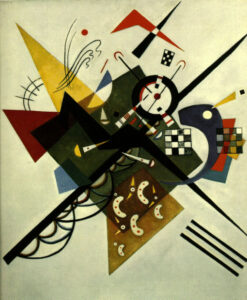On White II by Wassily Kandinsky, hand-painted oil painting reproduction