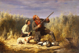 On the Wing by William Ranney, hand-painted oil painting reproduction