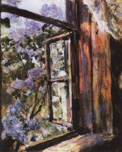 Open Window by Valentin Alexandrovich Serov, hand-painted oil painting reproduction
