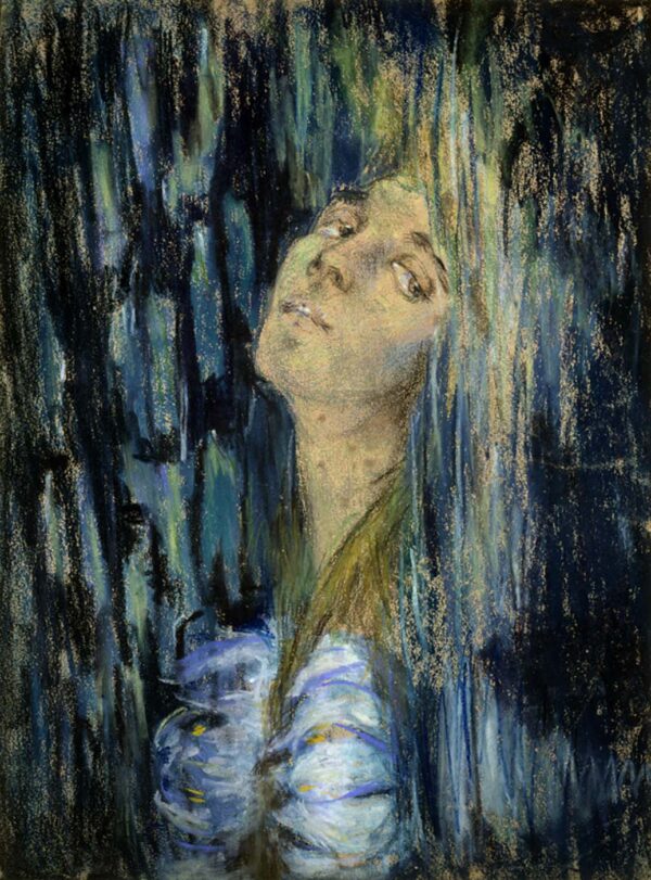 Ophelia by Alice Pike Barney, hand-painted oil painting reproduction