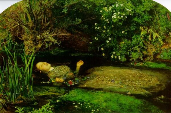 Ophelia by John Everett Millais, hand-painted oil painting reproduction