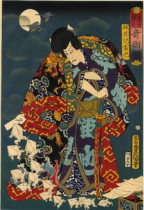 Origami by Utagawa Kunisada, hand-painted oil painting reproduction
