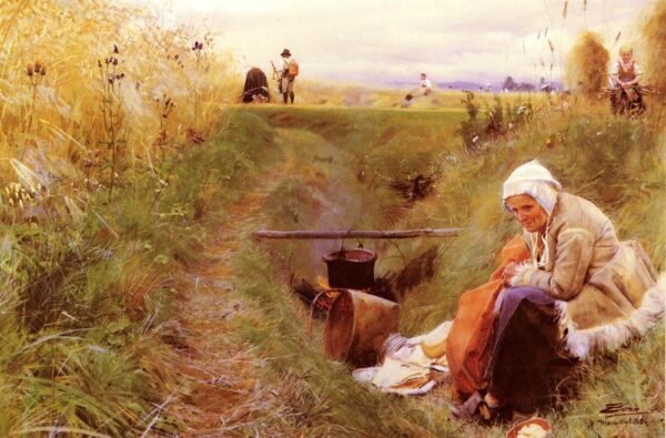 Our Daily Bread by Anders Zorn, hand-painted oil painting reproduction