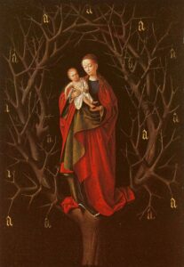 Our Lady Of The Barren Tree by Petrus Christus, hand-painted oil painting reproduction