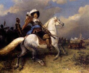 Pa Slagmarken by Peter Nicolai Arbo, hand-painted oil painting reproduction