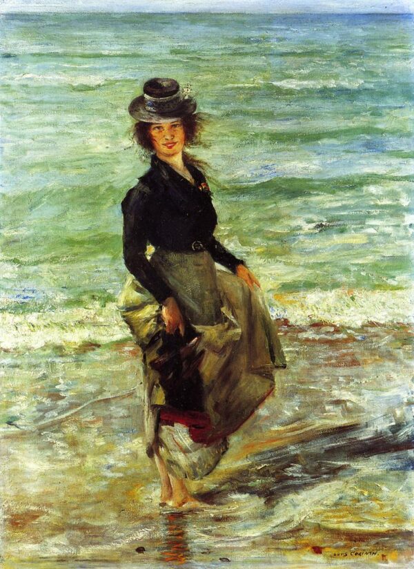 Paddel-Petermannchen by Lovis Corinth, hand-painted oil painting reproduction