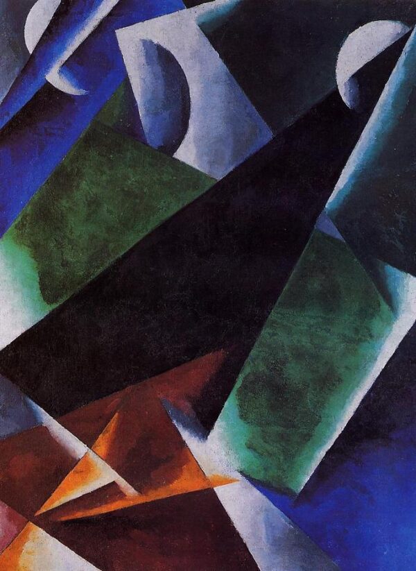 Painterly Architectonics by Liubov Popova, hand-painted oil painting reproduction