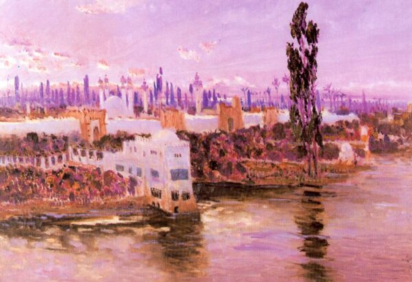 Paisaje b by Antonio Muñoz Degrain, hand-painted oil painting reproduction