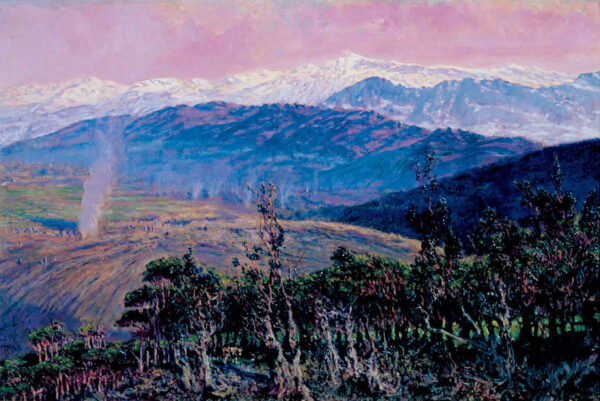 Paisaje c by Antonio Muñoz Degrain, hand-painted oil painting reproduction