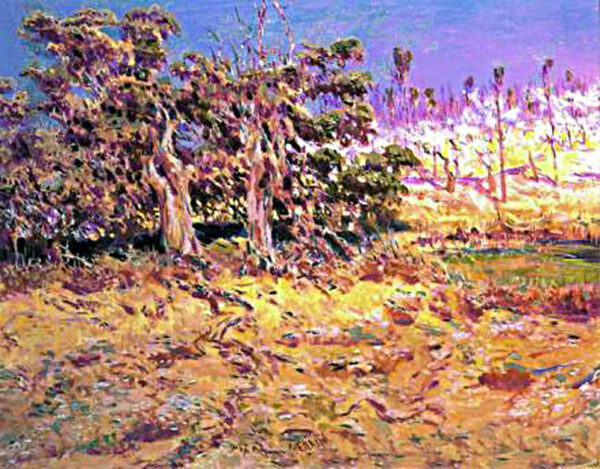 Paisaje f by Antonio Muñoz Degrain, hand-painted oil painting reproduction