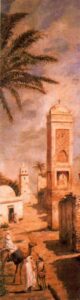 Paisaje urbano by Antonio Muñoz Degrain, hand-painted oil painting reproduction