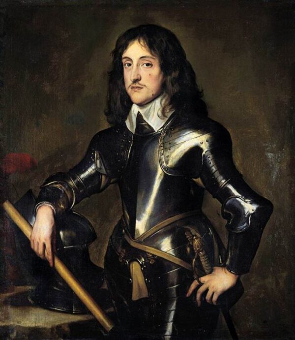 Portrait of Prince Charles Louis, Elector Palatine by Sir Anthony van Dyck, hand-painted oil painting reproduction