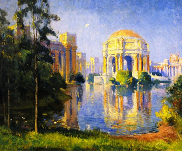 Panama California Exposition by Colin Campbell Cooper, hand-painted oil painting reproduction