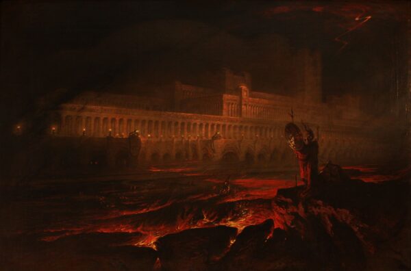 Pandemonium by John Martin, hand-painted oil painting reproduction