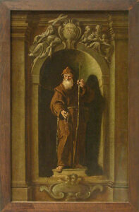 Saint Francis of Paola by Francesco Fontebasso, hand-painted oil painting reproduction