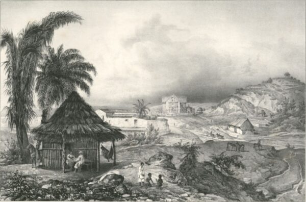 Papantla by Carl Nebel, hand-painted oil painting reproduction