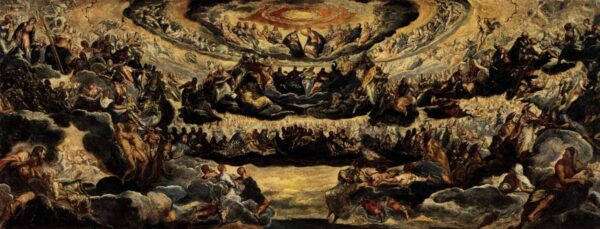 Paradise by Tintoretto, hand-painted oil painting reproduction