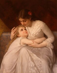 Pardon Mama by Émile Munier, hand-painted oil painting reproduction