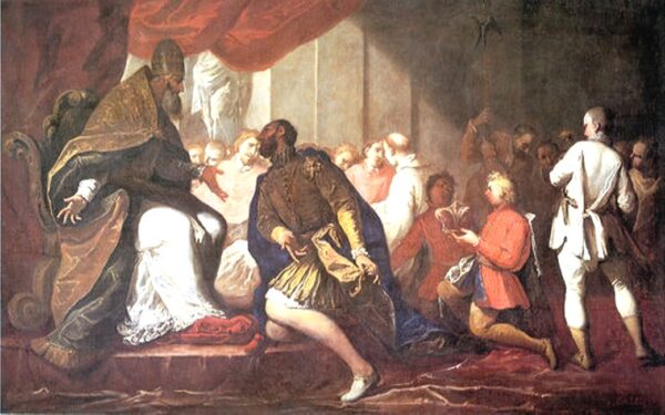 Paul III Appointing His Son Pier Luigi to Duke of Piacenza and Parma by Sebastiano Ricci, hand-painted oil painting reproduction