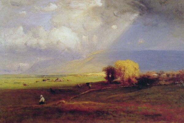 Passing Clouds by George Inness, hand-painted oil painting reproduction