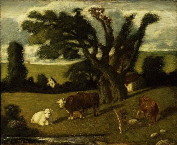 Pastoral Study by Albert Pinkham Ryder, hand-painted oil painting reproduction