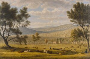 Patterdale Farm by John Glover, hand-painted oil painting reproduction