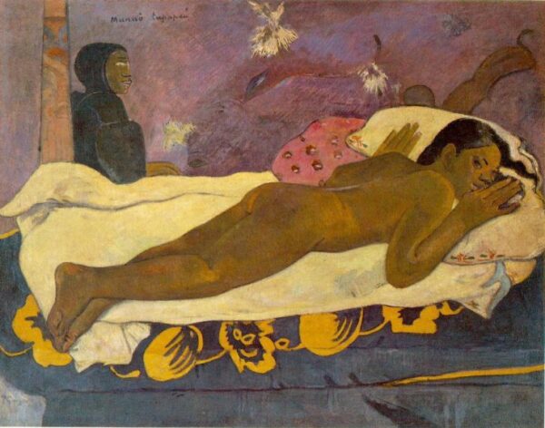 Spirit of the Dead Watching by Paul Gauguin, hand-painted oil painting reproduction
