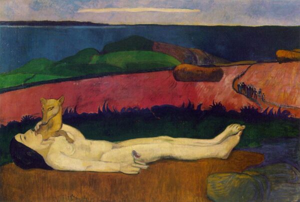 The Loss Of Virginity by Paul Gauguin, hand-painted oil painting reproduction