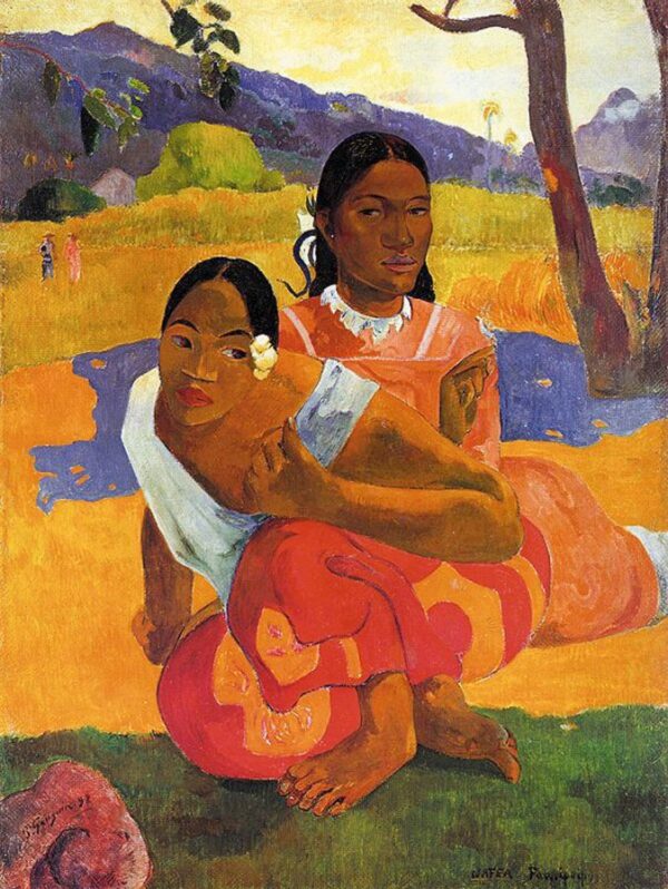 When Do You Merry by Paul Gauguin, hand-painted oil painting reproduction