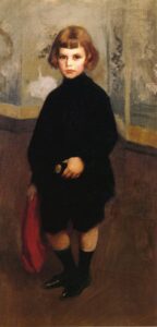 Paul Wells by Edmund Tarbell, hand-painted oil painting reproduction