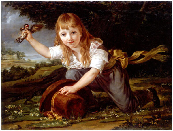 Paulin des Hours by Antoine-Jean Gros, hand-painted oil painting reproduction