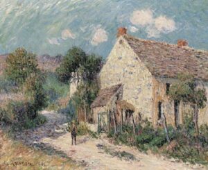 Paysage de Seine et Oise by Gustave Loiseau, hand-painted oil painting reproduction
