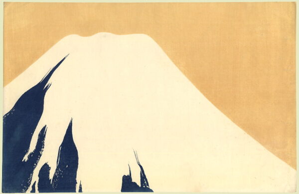 Peak of Mt. Fuji by Kamisaka Sekka, hand-painted oil painting reproduction