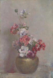Pelagoniums by Tom Roberts, hand-painted oil painting reproduction