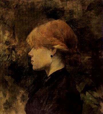 Pelirroja by Toulouse-Lautrec, hand-painted oil reproduction