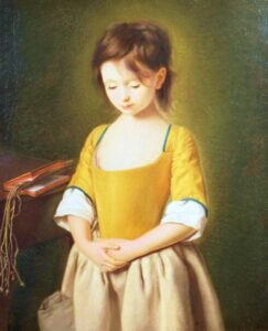 Penitent Girl by Pietro Rotari, hand-painted oil painting reproduction