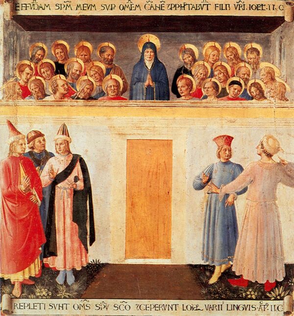Pentecost by Fra Angelico, hand-painted oil painting reproduction