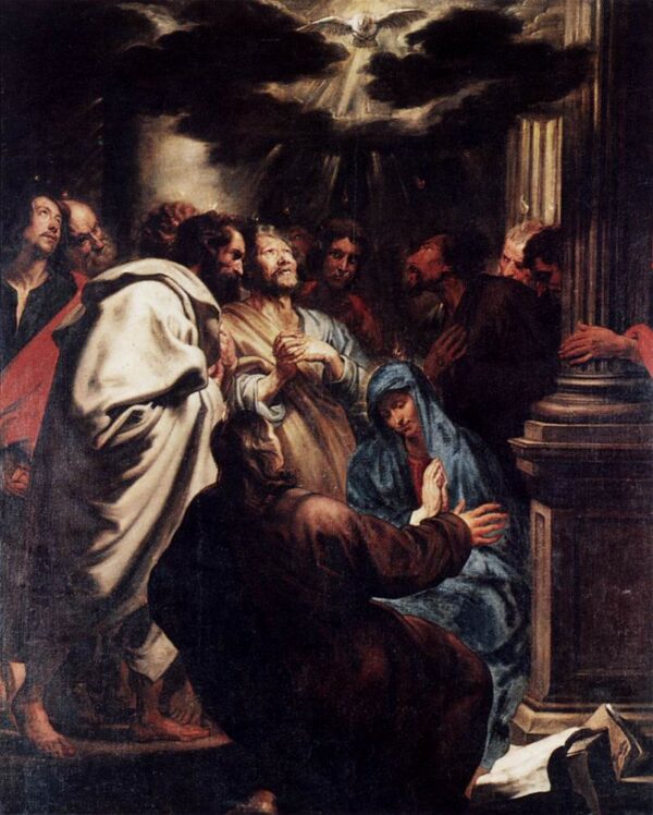 Pentecost by Sir Anthony van Dyck, hand-painted oil painting reproduction